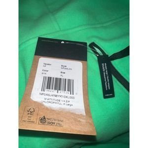 The North Face Men's 1/4 zip Fleece pullover XL NWT